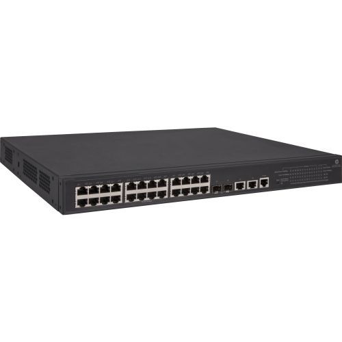 JG962AR - HPE OfficeConnect 1950 24-Ports 1GbE PoE Rack-mountable Network Switch with 2-Ports SFP+