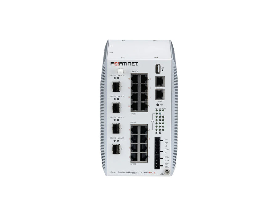 Fortinet FortiSwitch FSR-216F-POE Industrial PoE Switch