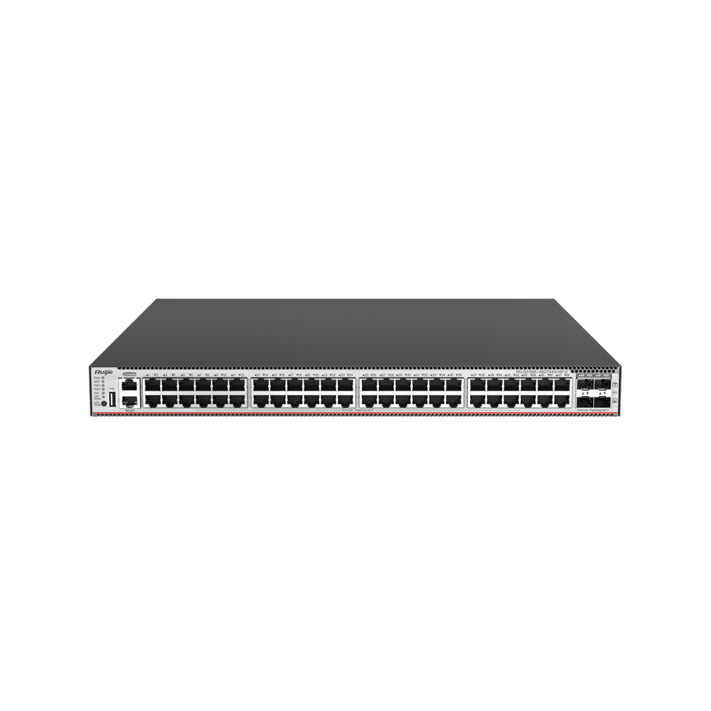 Ruijie RG-S5760C-48GT4XS-HP-X 48×GE PoE+ & 4×10G SFP+ Core Switch