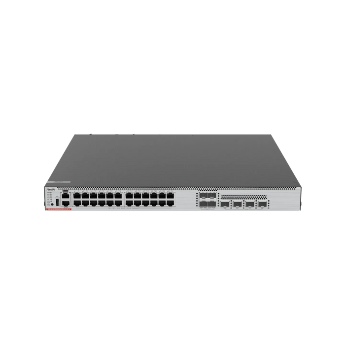 Ruijie RG-S6120-24XMG4XS4VS-UP-H 24×Multi-GE PoE++, 4×10G+4×25G