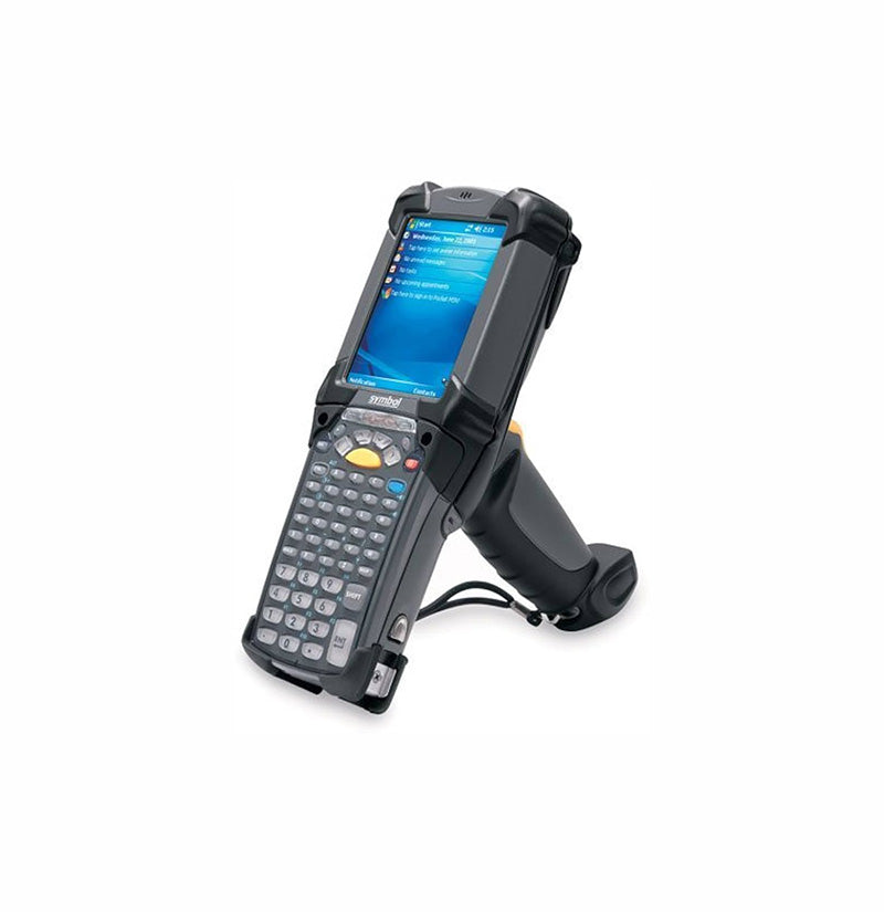 Symbol MC9060 1D-Laser Standard Range PXA255 400MHz 64MB/64MB Wi-Fi QWERTY-Keyboard 3.8-inch Touch Screen LCD Display Handheld Rugged Gun Mobile Computer Barcode Scanner - MC9060-GF0HBEEA4WW