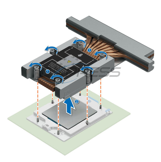 T-Type Heatsink | Refurbished Dell PowerEdge R6725