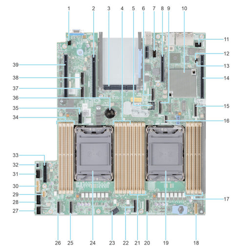 T0KGG — System Board Motherboard | Dell PowerEdge R750xs