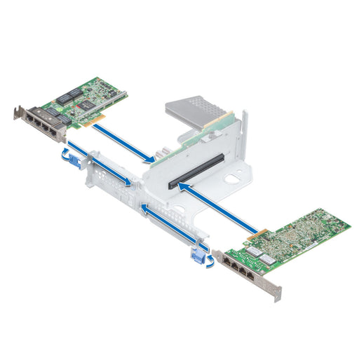T4M6R - Dell R540 Butterfly Riser Card