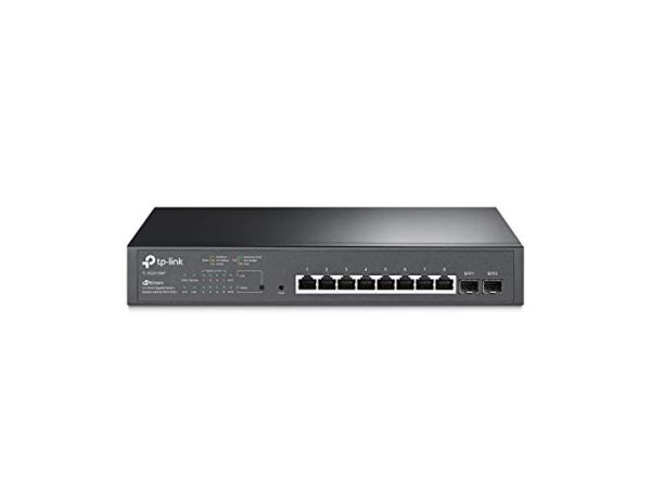 TB08ZHZL5Q7 - TP-Link TL-SG2210MP | Jetstream 10 Port Gigabit Smart Managed PoE switch | 8 PoE+ Ports @ 150W, 2 SFP Slots | Omada SDN Integrated | PoE Recovery | IPv6 | Static Routing | Limited Lifeti (TL-SG2210MP)