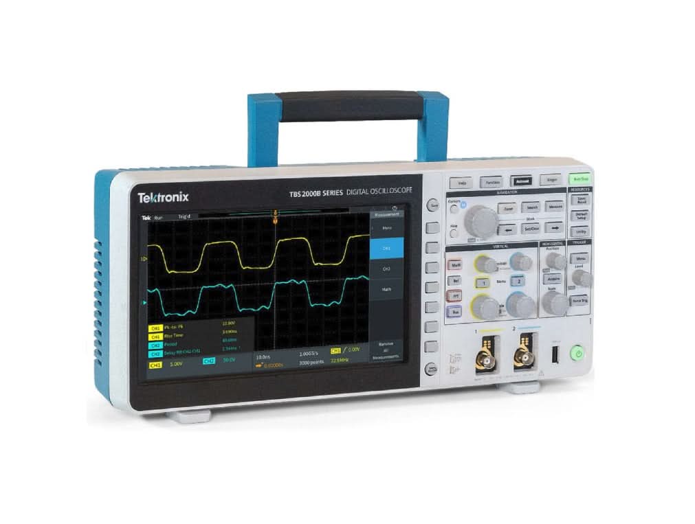 Tektronix TBS2104B TBS2000B-Series 9" TFT LCD WVGA Digital Oscilloscope