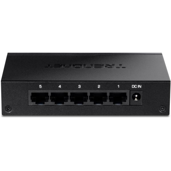 TEG-S51 - TRENDnet 5-Ports 1000BASE-T Ethernet Layer 2 Desktop Network Switch
