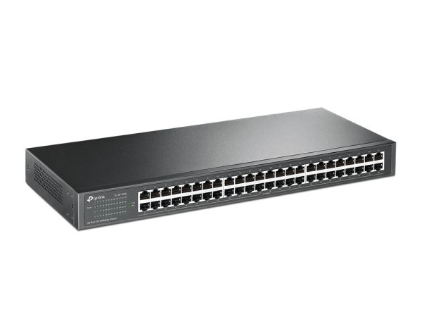 TL-SF1048 - TP-Link 48-Ports 10/100BASE-TX Ethernet Rack-mountable Network Switch