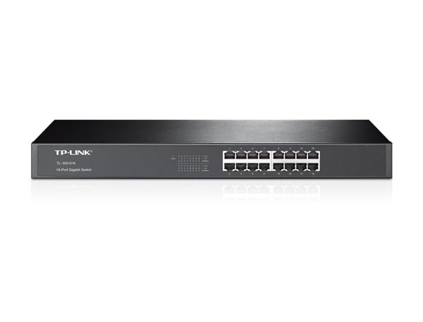 TL-SG1016 - TP-Link 16-Ports 10/100BASE-TX Ethernet Rack-mountable Network Switch