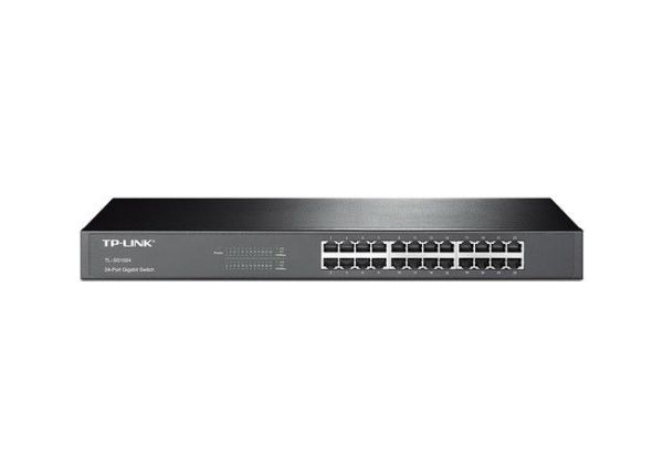 TL-SG1024DE - TP-Link 24-Ports 10/100/1000BASE-T Ethernet Rack-mountable Network Switch
