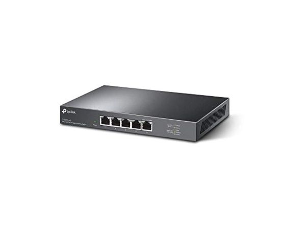 TL-SG105-M2-0 - TP-Link Unmanaged 5-Port 2.5G Multi-Gigabit Desktop Switch, 802.3X Flow Control, 802.1p/DSCP QoS, Ideal for Small and Home Office with fanless Design, Metal Casing, Plug and Play (TL-SG1 (TL-SG105-M2)