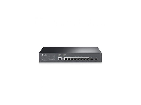 TL-SL1311P - TP-Link JetStream 8-Port Gigabit L2+ Managed Switch with 2 SFP Slots - 8 Ports - Manageable - 3 Layer Supported - Modular - Optical Fiber, Twisted Pair - Rack-mountable, Desktop