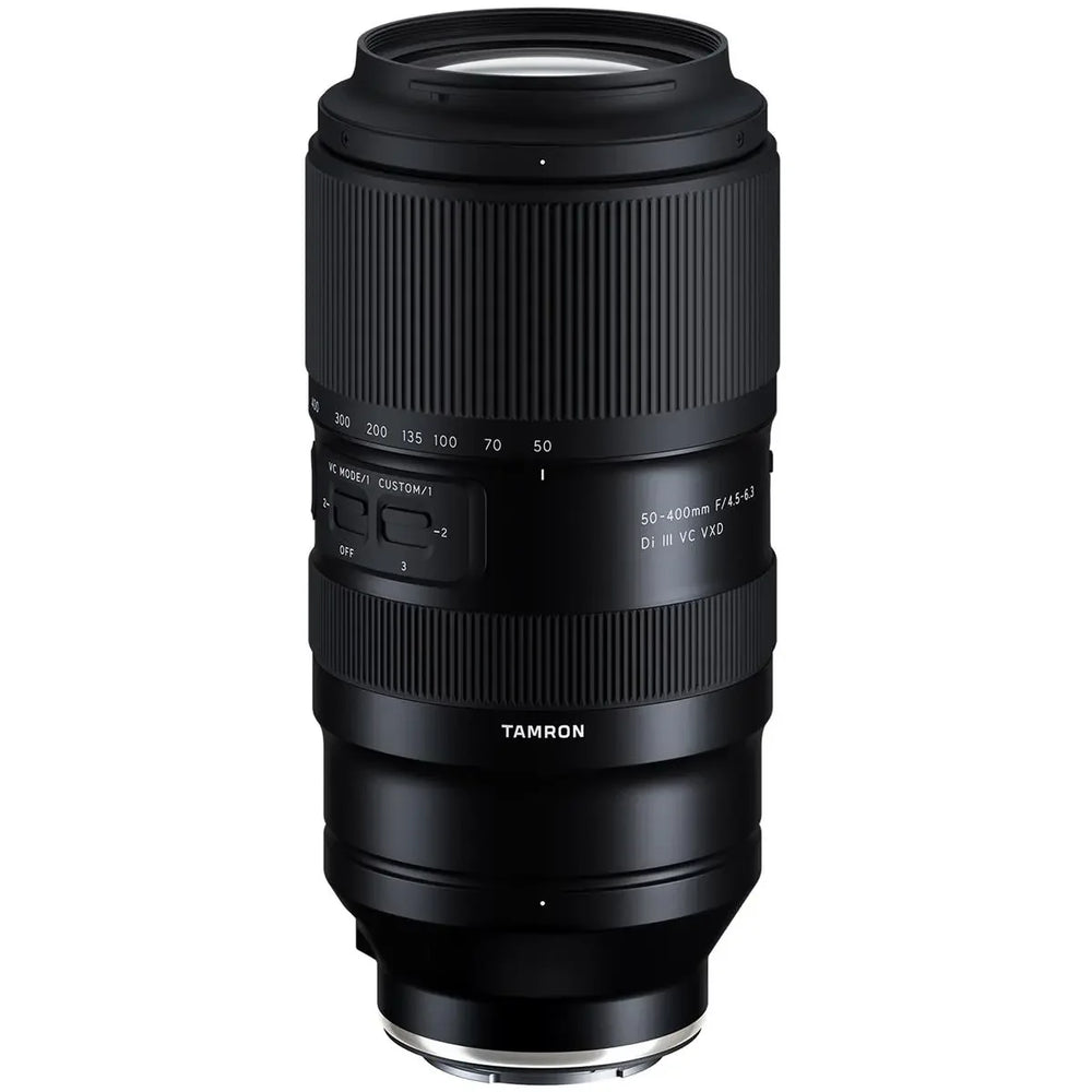 Tamron 50-400mm f/4.5-6.3 Di III VC VXD Lens