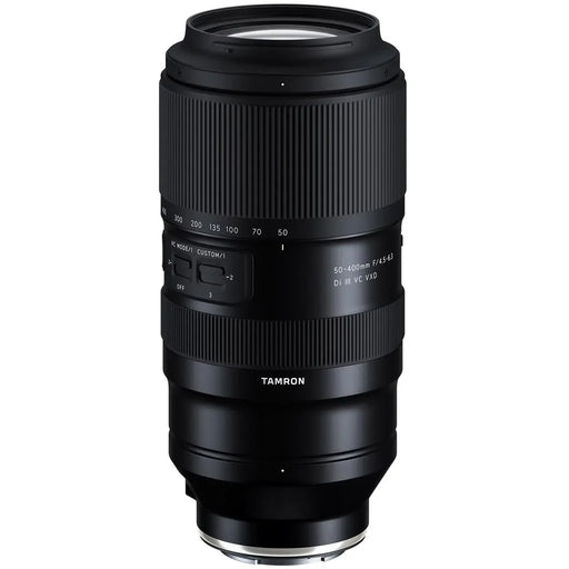 Tamron 50-400mm f/4.5-6.3 Di III VC VXD Lens