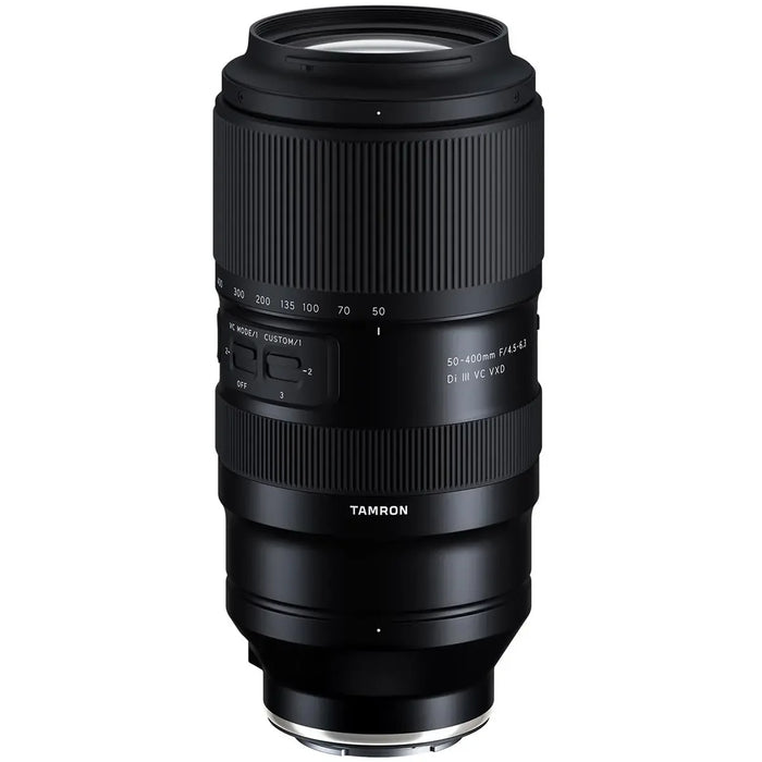 Tamron 50-400mm f/4.5-6.3 Di III VC VXD Lens