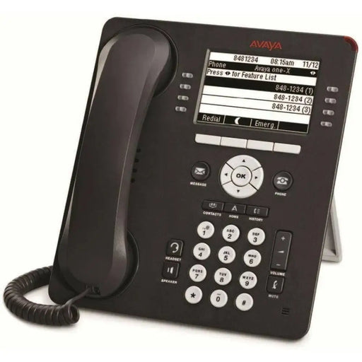 Avaya 9611G IP Phone Gigabit Color Display 8-Line SIP 700504845 - New