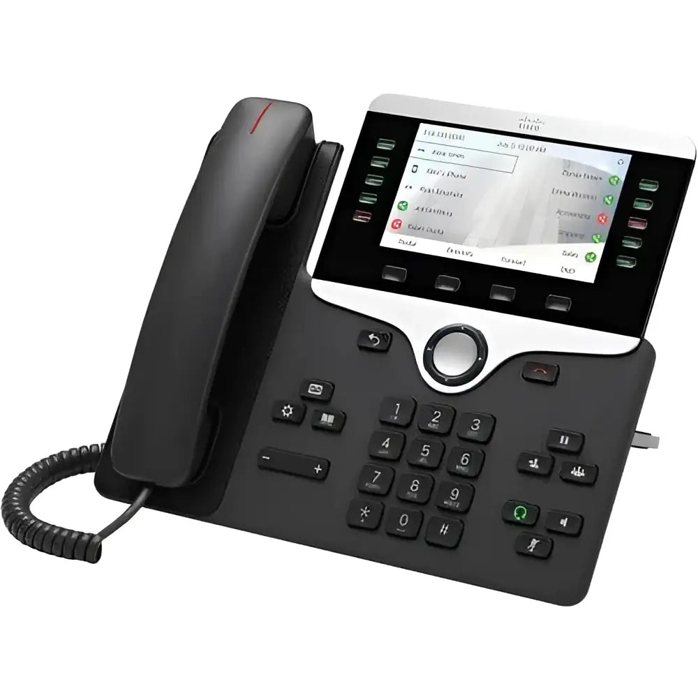 Cisco IP Phone 8851 Multiplatform 5-Line SIP Gigabit Color Display CP-8851-3PCC-K9 - New
