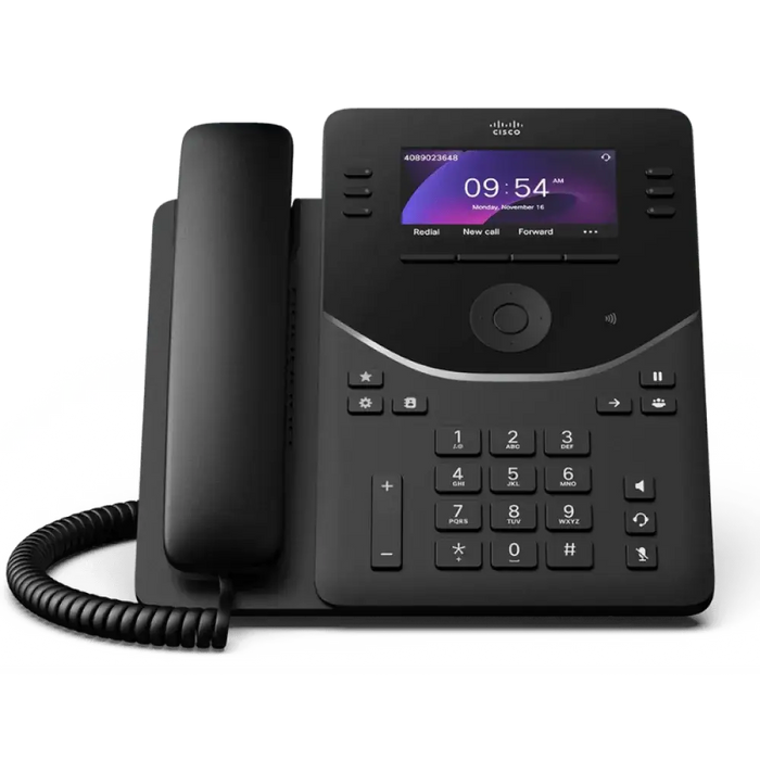 Cisco Desk Phone 9851 IP Phone DP-9851-K9 6-Line Color LCD Gigabit PoE - New