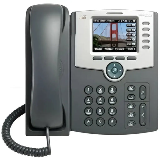 Cisco SPA525G2 5-Line IP Phone with Color Display Wi-Fi Bluetooth PoE SPA525G2 - Refurbished