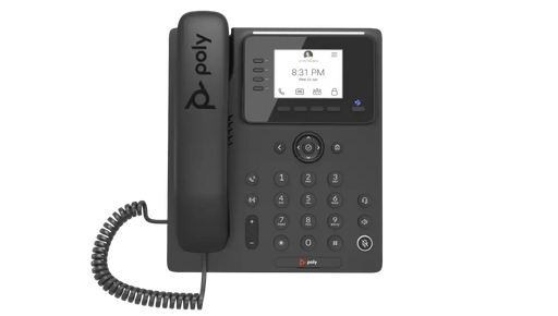 HP Poly CCX 350 Microsoft Teams IP Phone PoE 848Z7AA#ABA - New