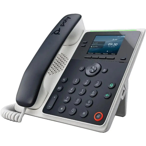 Poly Edge E100 IP Desk Phone 2200-86980-025 PoE Gigabit 8-Line SIP - New