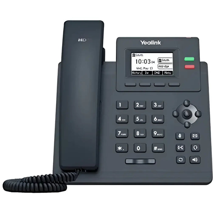 Yealink SIP-T31G 2-Line Gigabit PoE IP Phone with HD Voice (1301044) - New