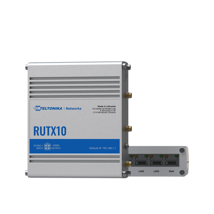 Teltonika Ethernet/WiFi AC Router (RUTX10)