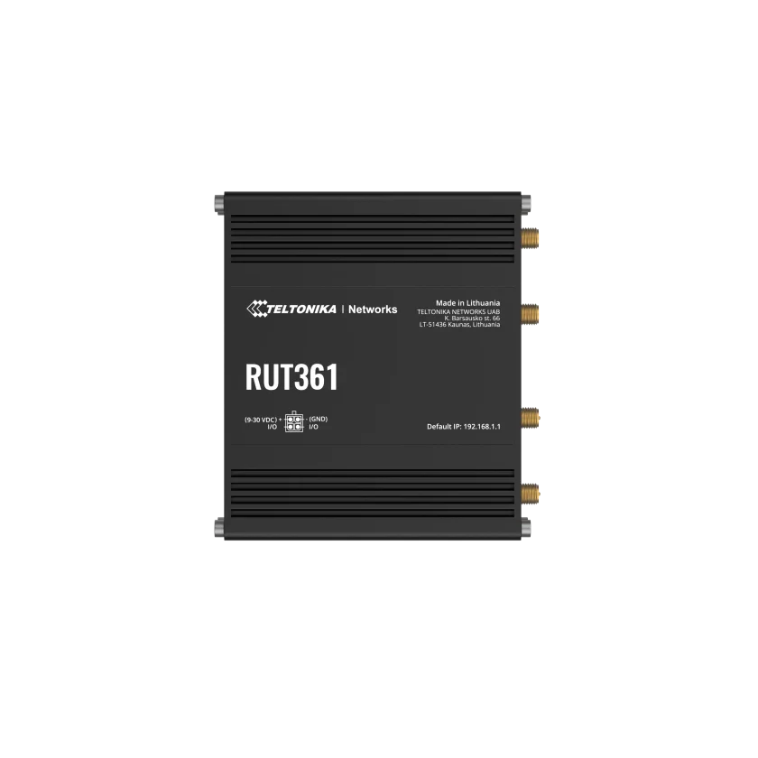Teltonika RUT361 Industrial Cat 6 LTE Router (RUT361200800)