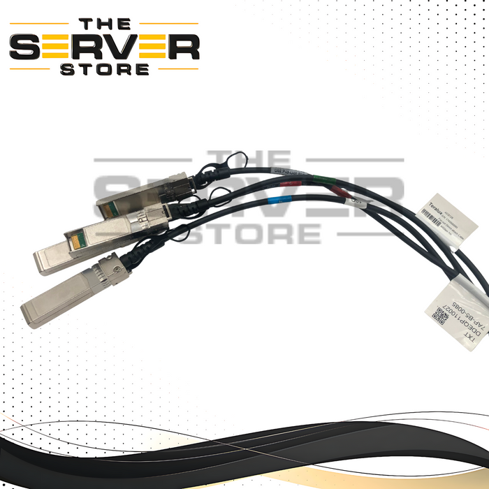 Teralux 40G QSFP+ to 4x 10G SFP+ Passive DAC Breakout Cable 1M ACQ128