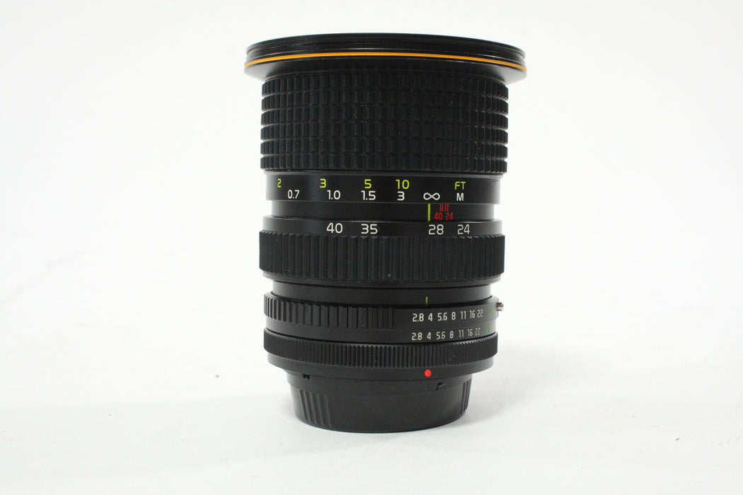 Tokina 24-40mm f/2.8 AT-X Lens for Canon FD Mount