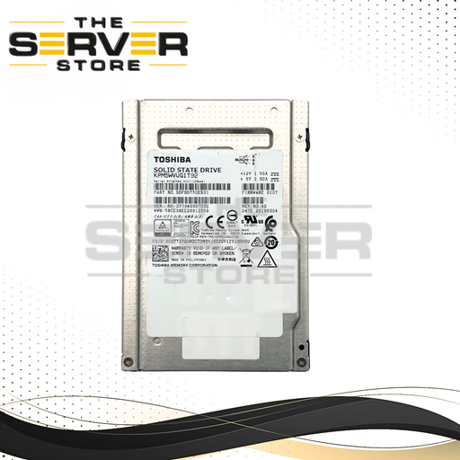Toshiba 1.92TB SAS 12G MU SFF 2.5" SED SSD (Kioxia) PM5-V Series KPM5WVUG1T92