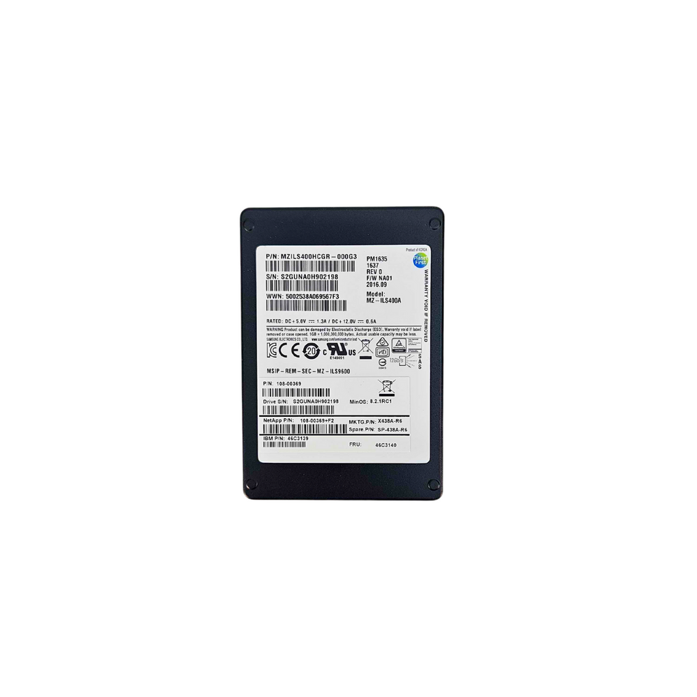 Toshiba 400GB 12Gbps SAS 2.5'' SFF SSD Solid State Drive (46C3140)