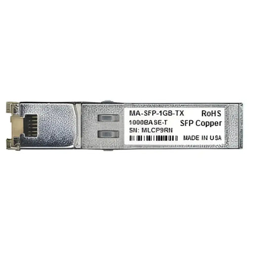 Cisco Meraki MA-SFP-1GB-TX 1GbE SFP Copper Transceiver Module 1000BASE-T RJ-45 - New
