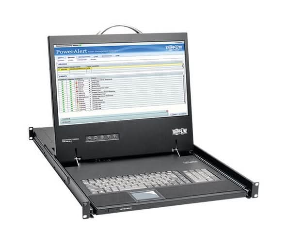 Tripp Lite B021-000-19-HD UR020 1-Ports 1366 x 768 Rack Mount Console KVM Switch