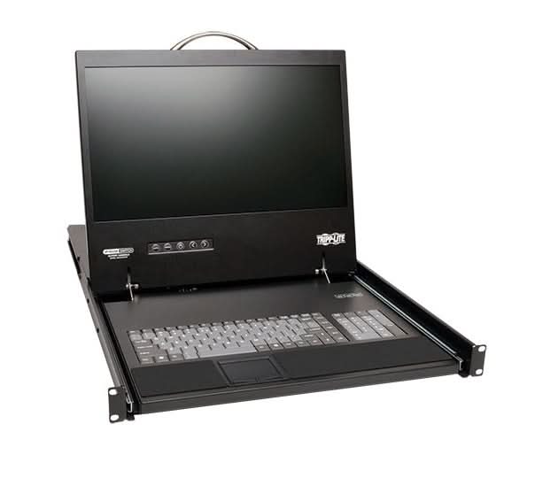 Tripp Lite B070-016-19-IP 16-Ports 1366 x 768 1U Rack KVM Console Switch