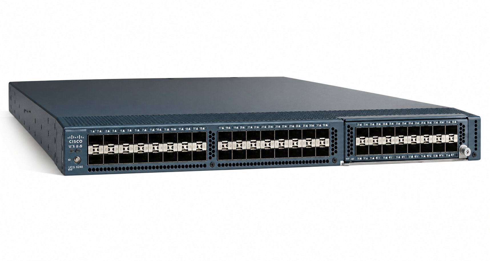 UCS-FI-6248UP-UPG Cisco UCS 6248UP 1RU Fabric Int/No PSU/32 UP/ 12p LIC