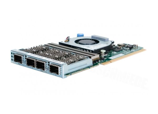 UCSC-MLOM-C25Q-04 - Cisco 1400/14000 Series Quad-Ports 25GbE SFP28 PCI-Express 3.0 x16 MLOM Virtual Interface Card (VIC)