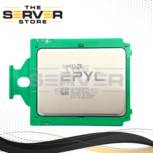 (UNLOCKED) AMD EPYC Rome 7V12 2.40GHz 64 Core 256MB 240W Socket SP3 CPU 100-000000056 (Cheaper than 7742 7763)