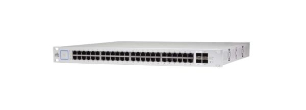 US-48-500W - Ubiquiti UniFi 48-Ports 10/100/1000BASE-T Ethernet and 2-Ports SFP Layer 2 Rack-mountable Managed Network Switch with 2-Ports SFP+