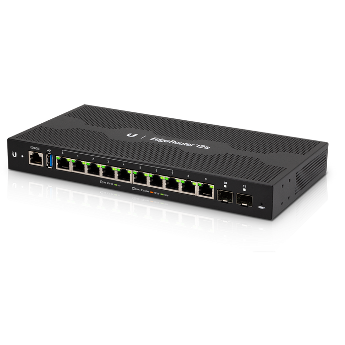 Ubiquiti EdgeRouter 12P 12-Ports Advanced high-performance Gigabit Router - ER-12P