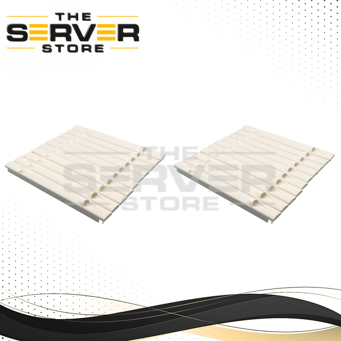 Upsite Technologies 2x10 Pack Hotlok 10114 1u 19" White Blanking Panel Q7L05AA