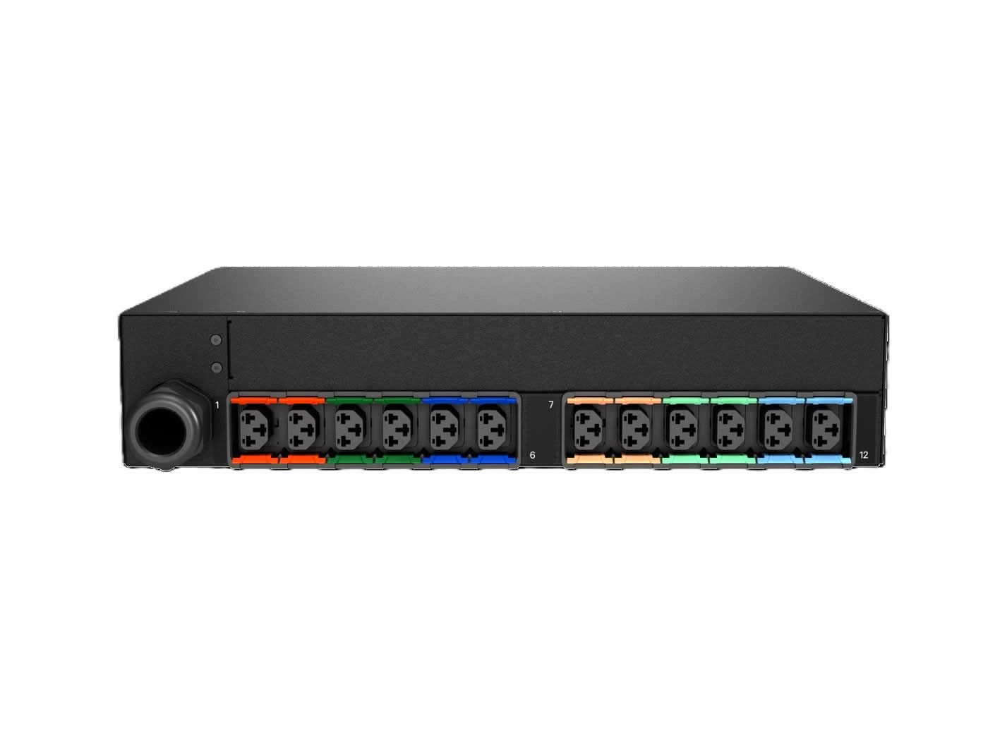 Vertiv VP7N62A1 3-Phase 12-Outlets 60A 2U Rack-mount Power Distribution Unit