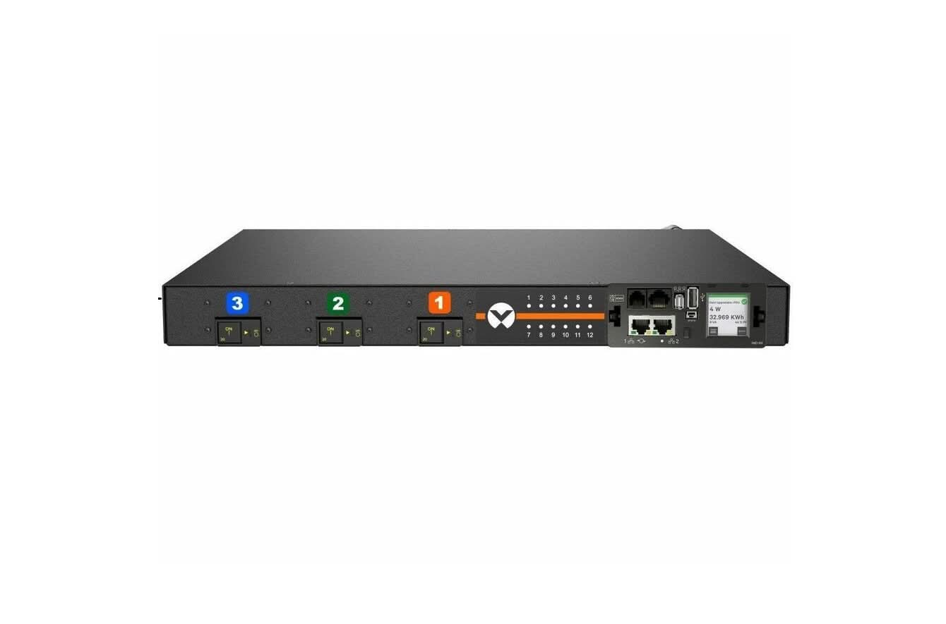 Vertiv VP7UU1A0 Single-Phase 16A 12-Outlets Rack-mount Power Distribution Unit