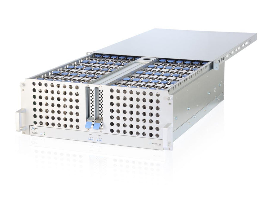 Promise VTrak J5960 VTJ5960SDX22TX 22TB 60-Bay 4U NL-SAS 1200W Gigabit Ethernet Network Storage Server