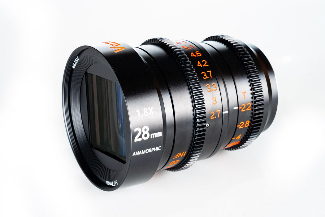 Vazen 28mm T/2.2 1.8X Anamorphic Lens for MFT Camera