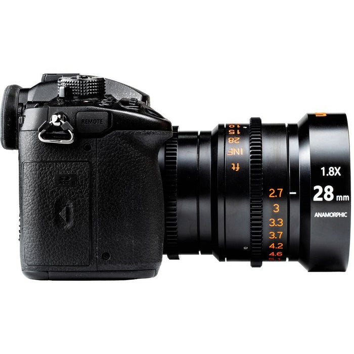 Vazen 28mm T/2.2 1.8X Anamorphic Lens for MFT Camera