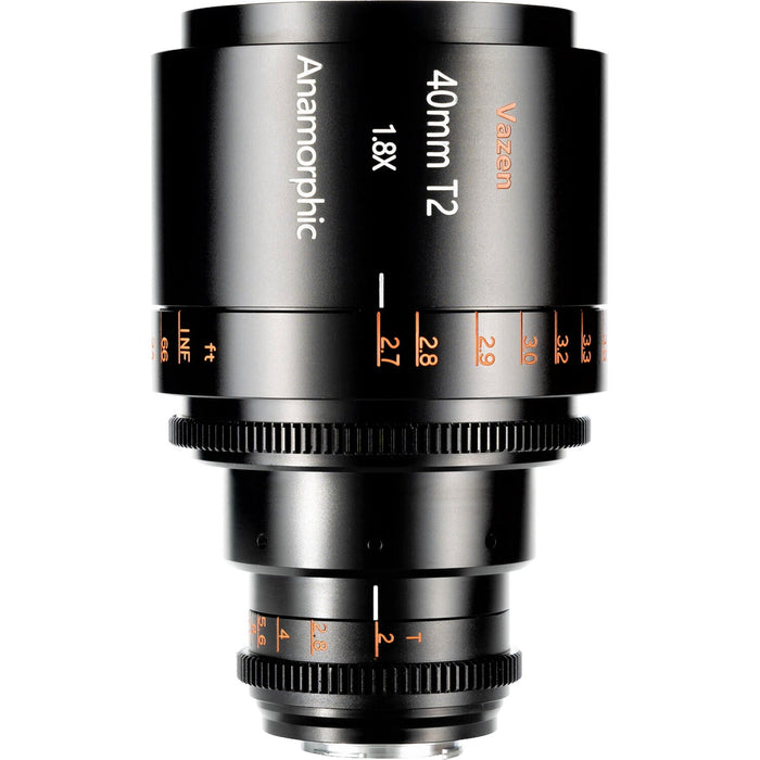 Vazen 40mm T/2 1.8X Anamorphic Lens (MFT, Amber)