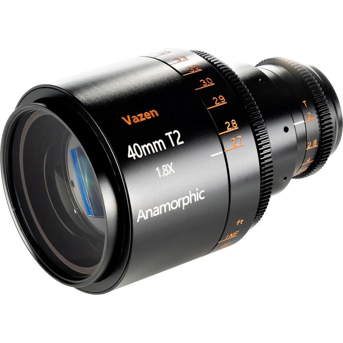 Vazen 40mm T/2 1.8X Anamorphic Lens (RF, Amber)