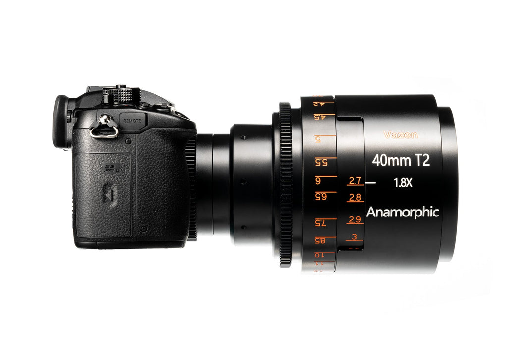 Vazen 40mm T/2 1.8X Anamorphic Lens for Canon RF Camera