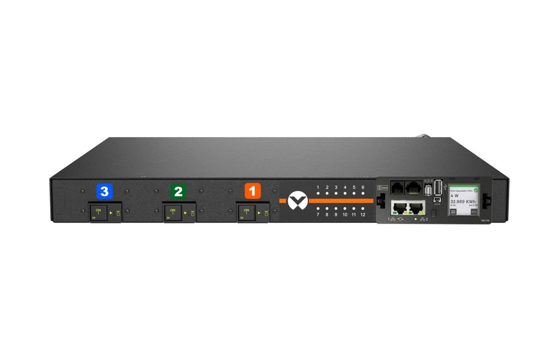 Vertiv VP7N31A3 3-Phase 12-Outlets 30A Rack-mount Power Distribution Unit